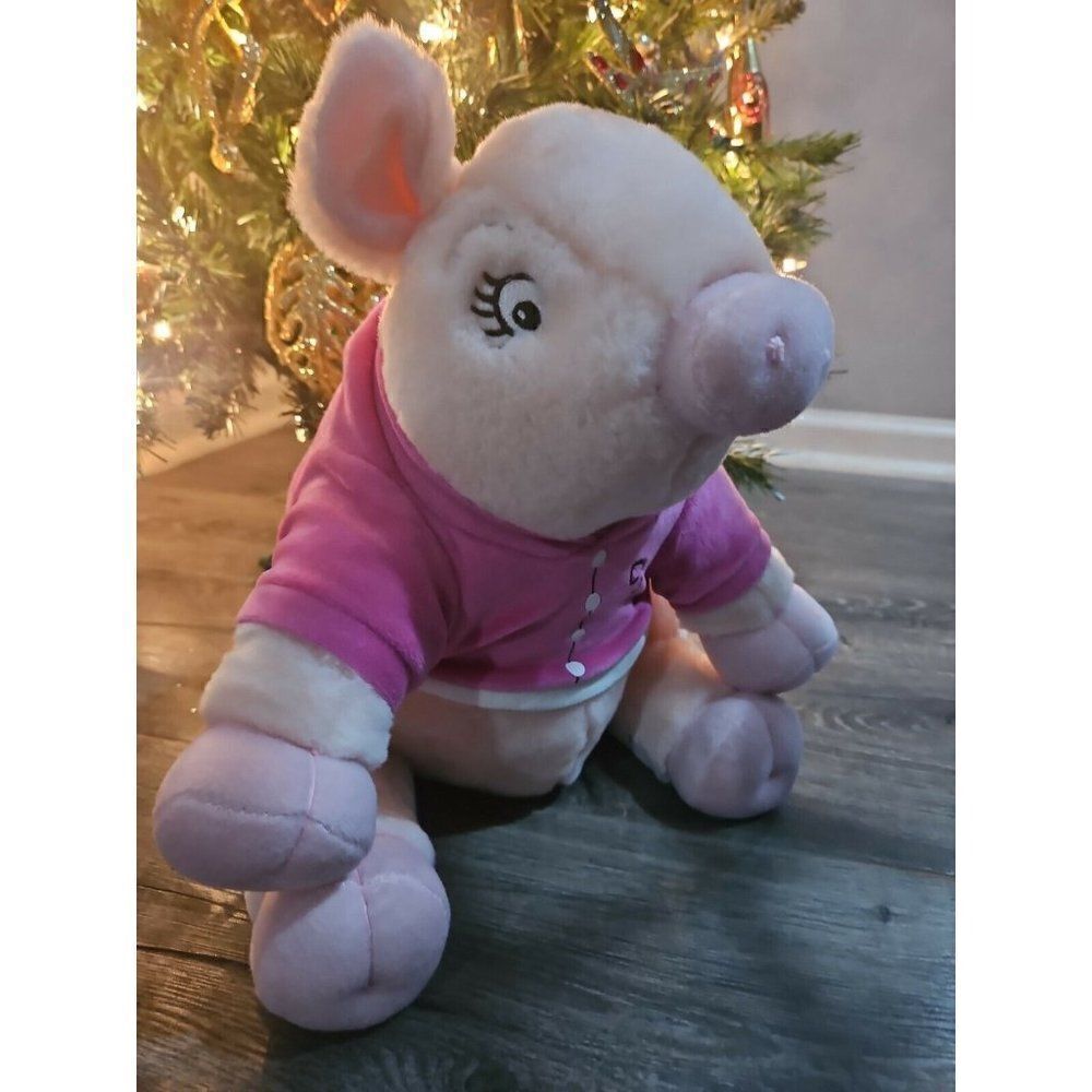 Vtg PRISCILLA THE PIG PINK PIG At MACY'S 2012 Plush STUFFED ANIMAL 12” 012768